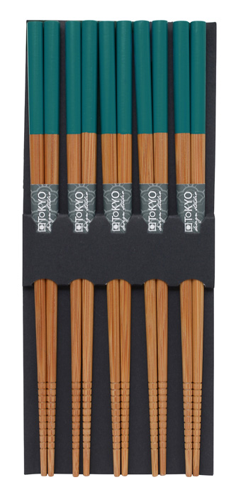 Chopstick Set/5 Petrol 14459 10/200