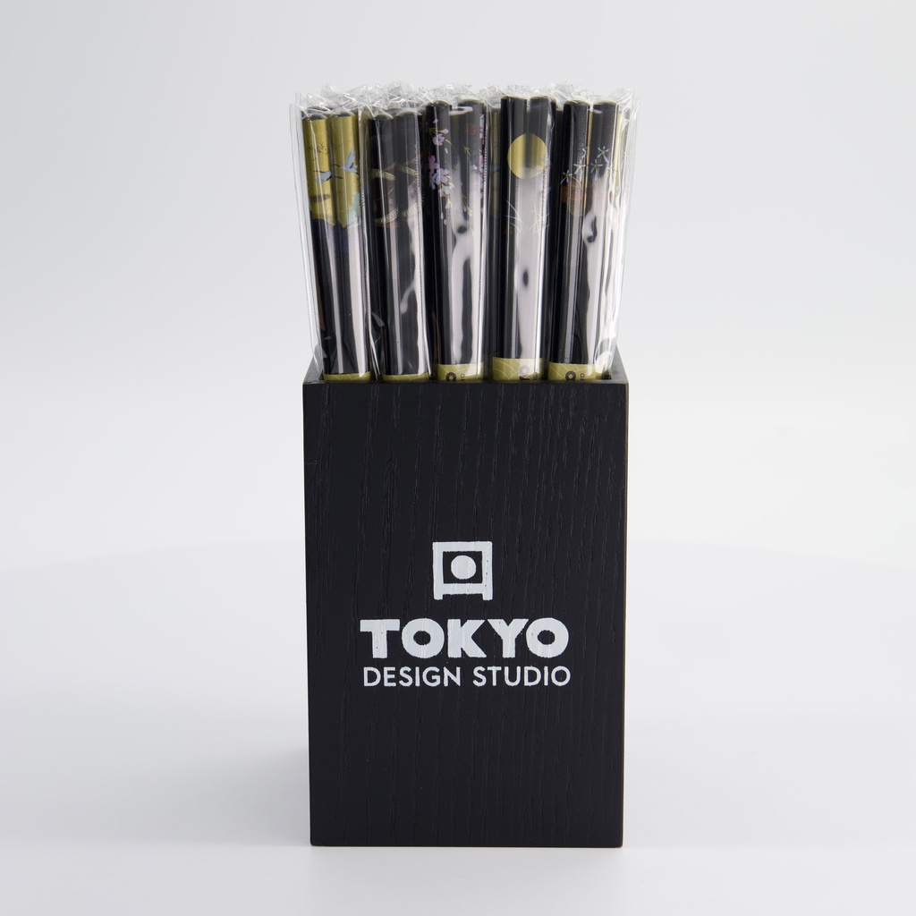 Chopstick 50pair Black B-105KB-2  1/8