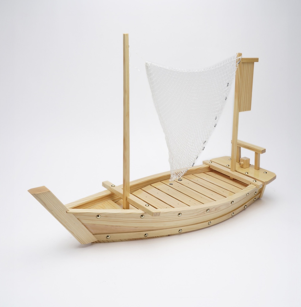 Wooden Sushi Boat 70x26.5cm MC-70 F2-70 1/6