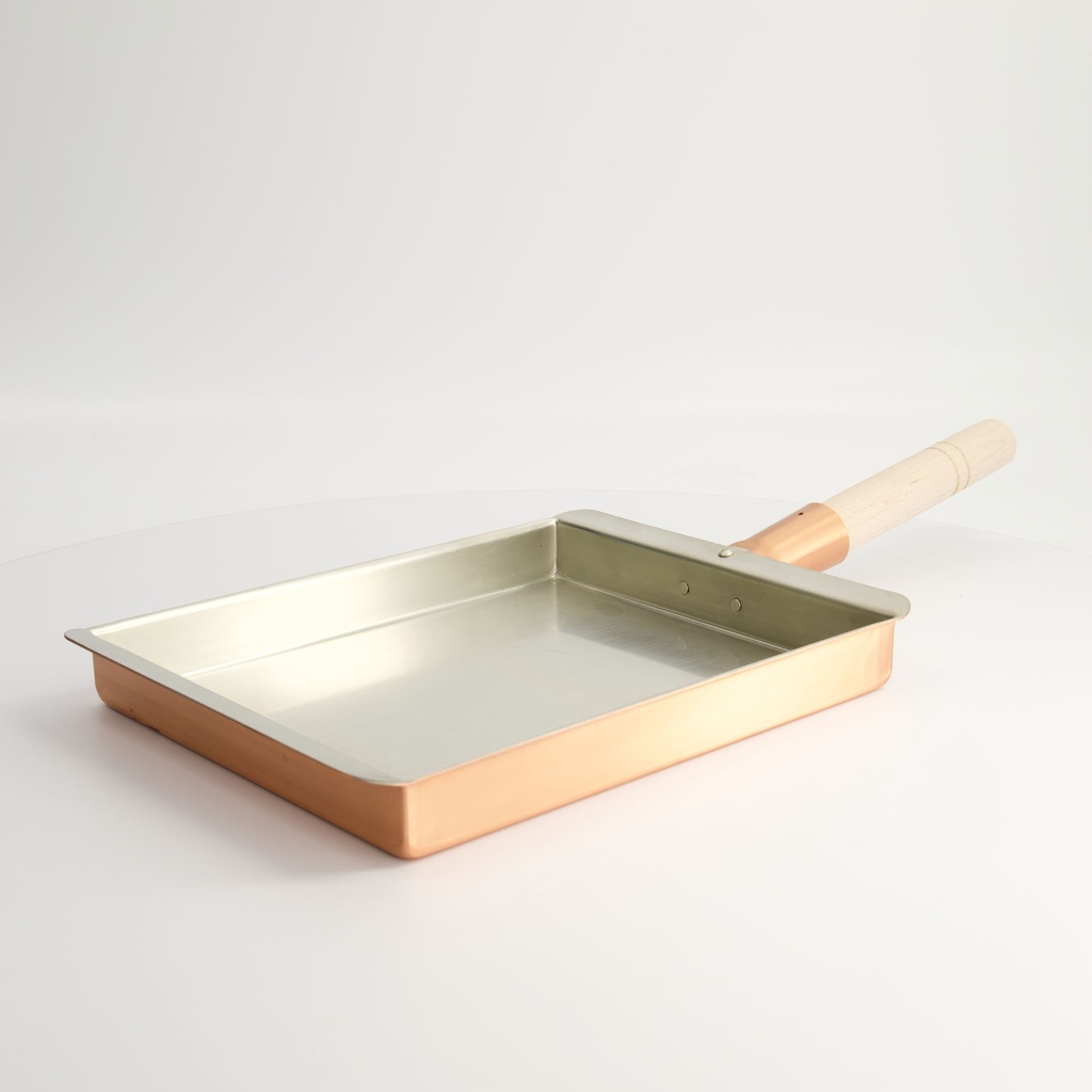 Kitchen Copper Egg Pan 21x25.5x3cm 060014 1/1