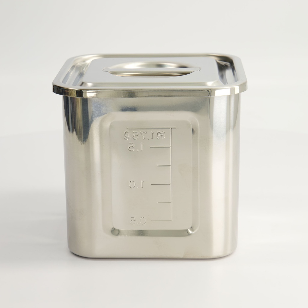 Kitchen Stainless Steel Sauce Container 2.3L 13.5cm 016154 1/1