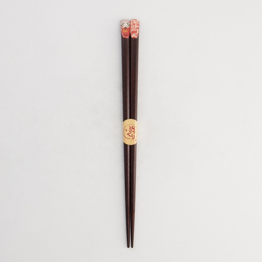 Japanese Chopstick Seven Lucky Gods Bishamonten 23cm 119489 1/10
