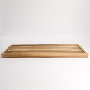 Kitchen Konro Wooden Base For Diatomite 59x28x2.5cmh (16248) Made in China 1/1