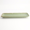 Vert Sauge Plate 29.8x12.3x2.7cm 21561 6/48