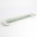 Mino Craft Rectangular Plate 36x9.5cm White  4/32