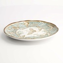 Crane Plate 16.5x2cm Light Blue 22595 12/96