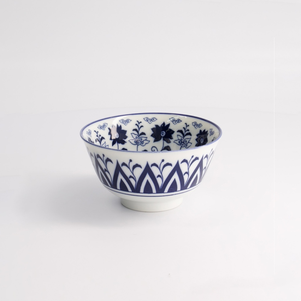 Tokyo Blue Botan Mixed Bowls 12.8x6.5cm 400ml  40-230404 HB-1 6/48