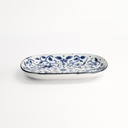 Tokyo Blue Maizuru Oblong Plate 18.7x13cm 40-230404 HB-14 6/72