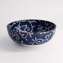 Tokyo Blue Karakusa Mixed Bowls 20x7.2cm 1250ml 40-230404 HB-16 4/32