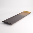 Edo Brown Mixed Plate 48.3x12.9cm A20811W1009 2/12