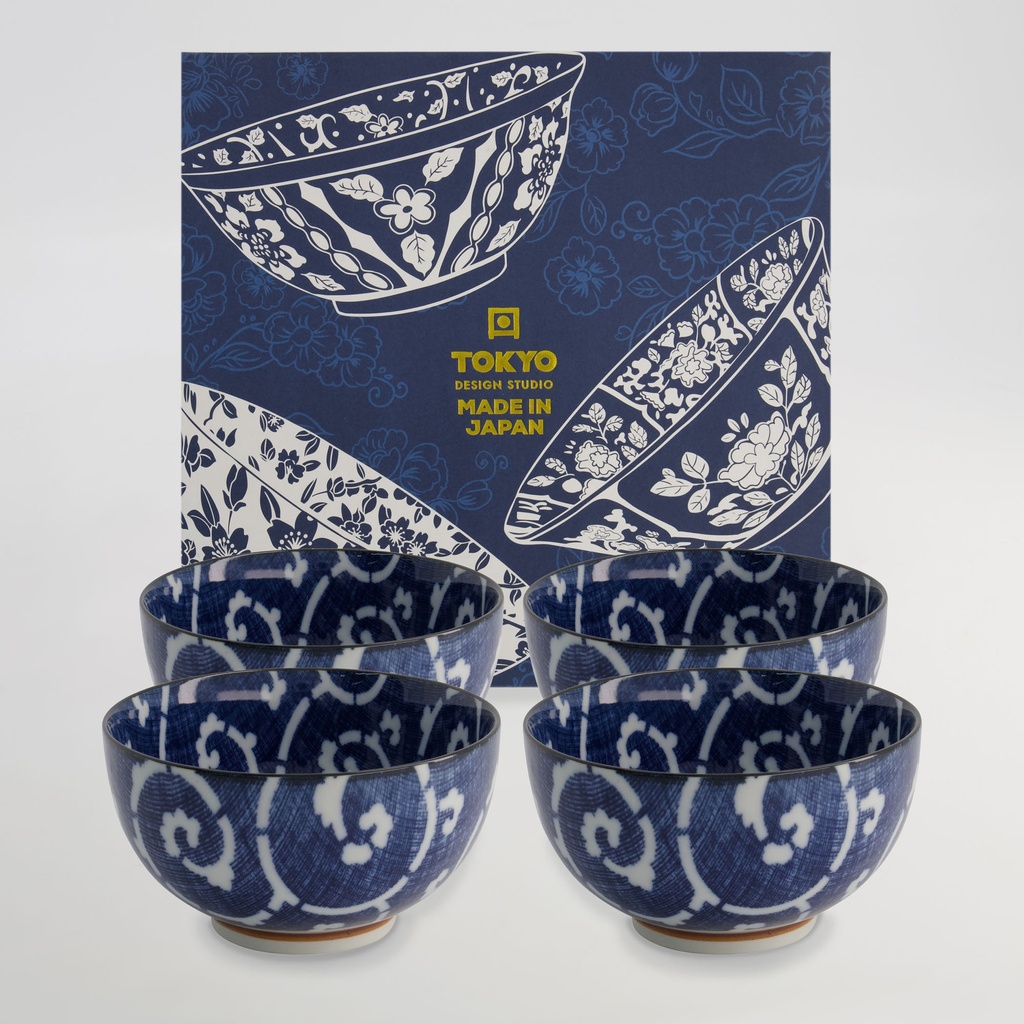 Mixed Bowls 4pcs Bowl Giftset 13.2x7.2cm 500ml 21912 1/6