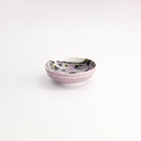 Seafood Dish 9.5x3cm 150ml Blowfish Fugu Purple 12/192