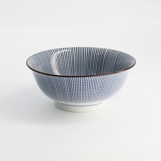 [2563] Sendan Blue Bowl 18.8x7.8cm 1000ml NT00204 4/32