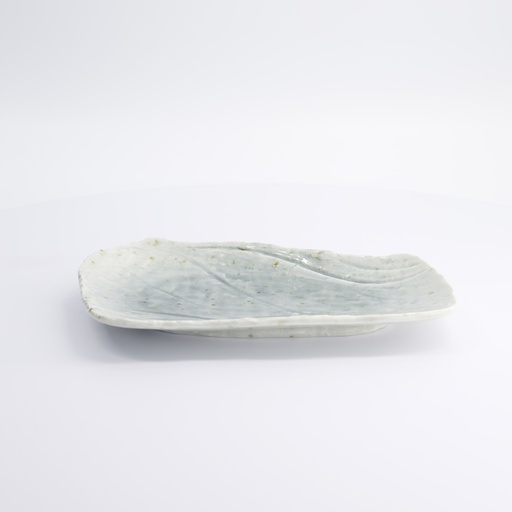 [7847] Mino Craft Rectangular Plate 26x17.8cm White 3/24