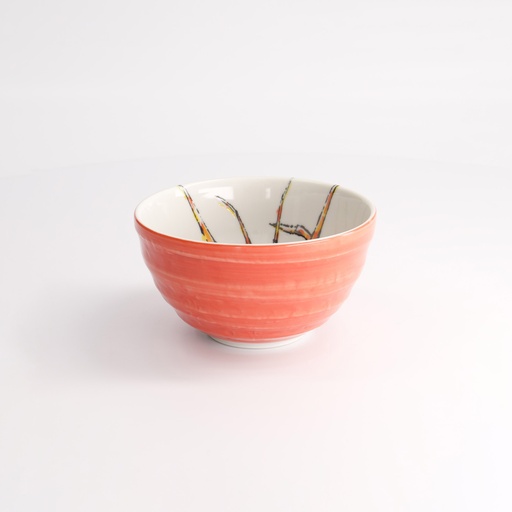 [15485] Seafood Bowl 13.2x7.3cm 500ml Lobster Red LB554/E 6/48