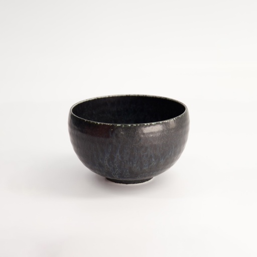[15539] Onyx Noir Bowl 12.8x8cm 640ml YW-7210/BK 4/48