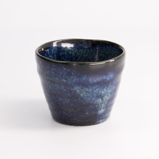[14315] Cobalt Blue Soba Cup 8.6x6.9cm 210ml YW-5583 6/72