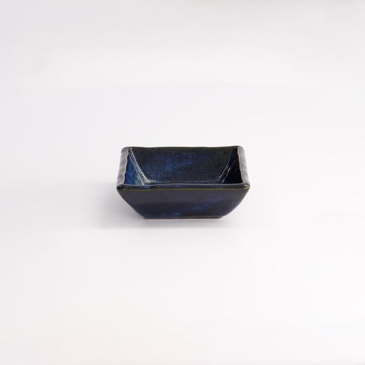 [14321] Cobalt Blue 8.8x8.8x3cm 100ml Sauce Dish YW-5589 12/144