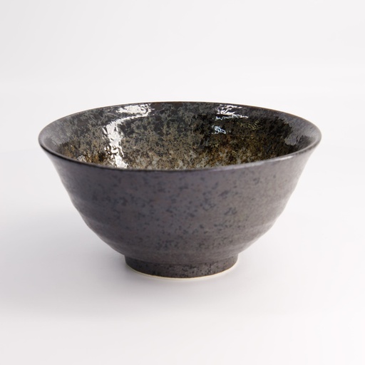 [14454] Minoyaki Eclipse White Ramen Bowl 19.8x9.6cm 1400ml MS-5865/B 4/24