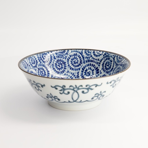 [14265] Mixed Bowls Ramen Bowl 19.8x7.5cm 1100ml Octopus TH578/5  4/32