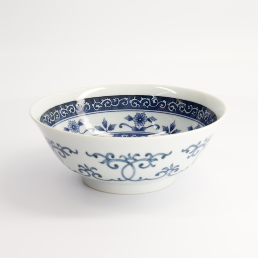 [14266] Mixed Bowls Ramen Bowl 19x7.5cm 1100ml Flower TH578/6  4/32