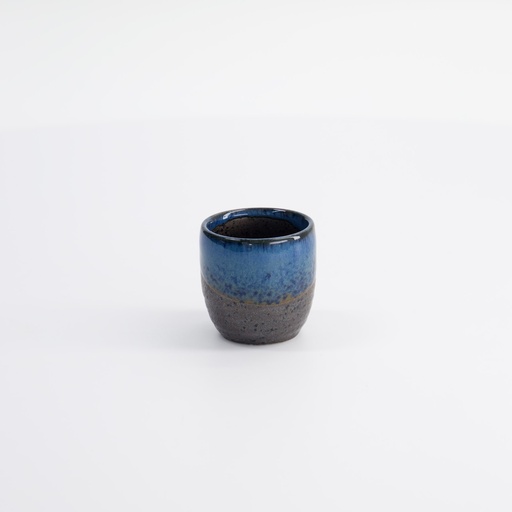[15846] Sake Cup 4.5x4.5cm 50ml Blue/Black 50ml YW-7679/A  12/288