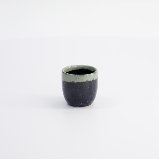 [15847] Sake Cup 4.5x4.5cm 50ml White/Blue YW-7679/B  12/288