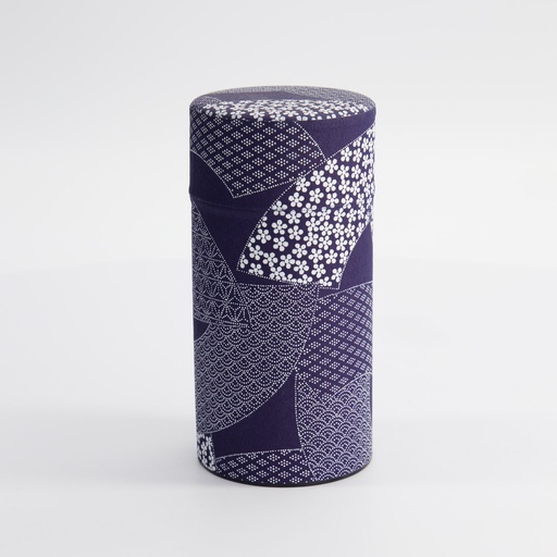 [16194] Tea Container S.S. 7.4x15.5cm 200gr Dark Blue No.2 202A02 1/120