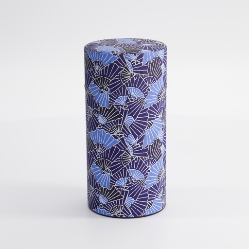 [16195] Tea Container S.S. 7.4x15.5cm 200gr Dark Blue No.6 202A06 1/120