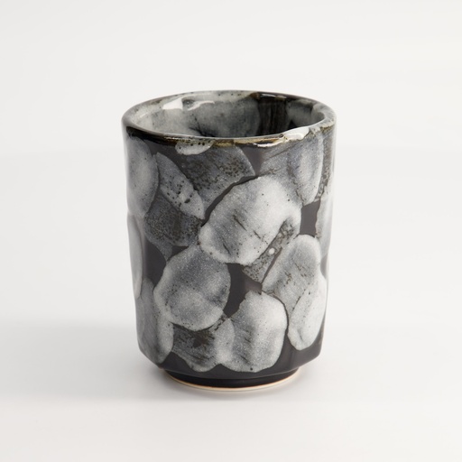 [16198] Craft Cup 7.8x10.2cm 300ml Grey Tetsu Glaze  MU-7815 6/48