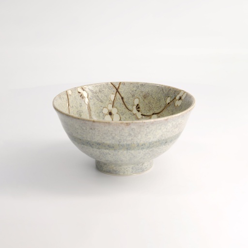 [16610] Grey Soshun Bowl 16x7.5cm 600ml YT-9976 6/36
