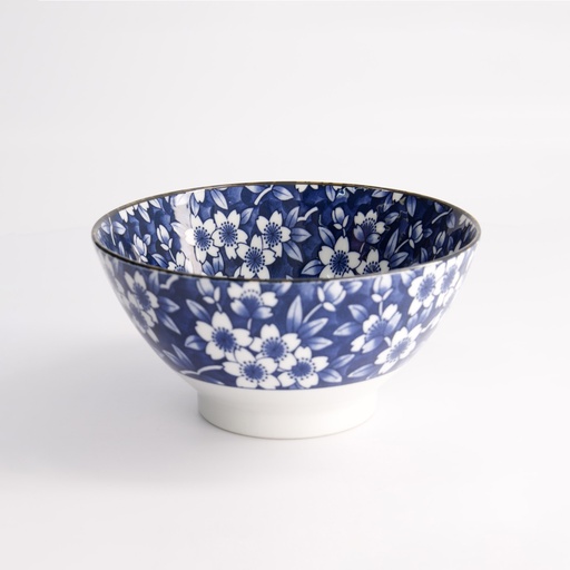 [17751] Tokyo Blue Sakura Mixed Bowls Ramen 18x9cm 1000ml HB-9922/D 17751 4/32