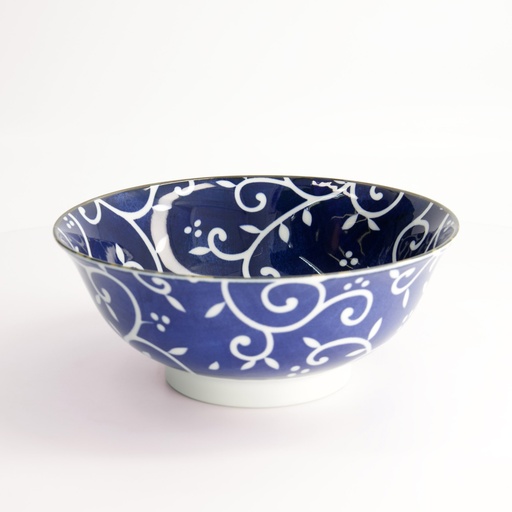 [17754] Tokyo Blue Karakusa Ramen Bowl 21x8.5cm 1300ml HB-9923/C 17754 3/24
