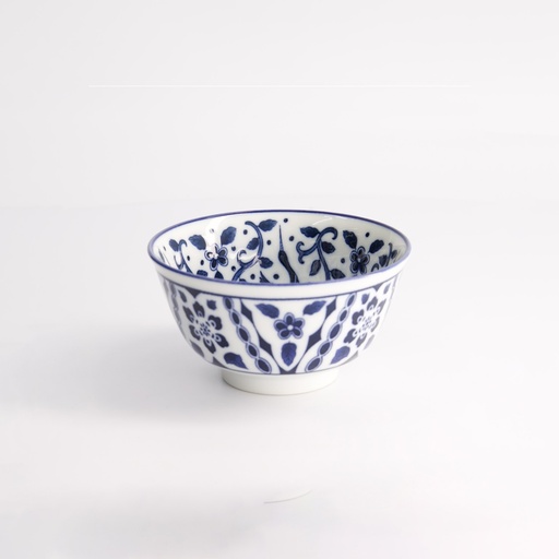 [17761] Tokyo Blue Maizuru Mixed Bowls 12.8x6.5cm 400ml HB-9925/A 17761 6/48
