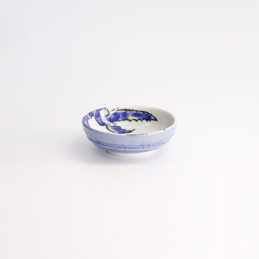 [17771] Seafood Dish 9.5x3cm 150ml Crab Blue HB-9932/B 17771 12/192