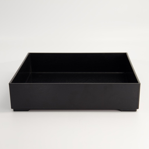 [17330] Lacquerware Bento Box 25.5x25.5cm Box Only WZ95/Box 1/48