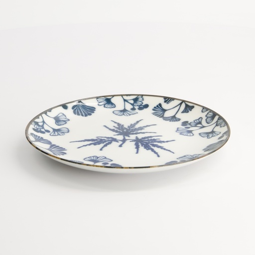 [16850] Flora Japonica Plate 16x2cm Maple TN-8025/D 6/96