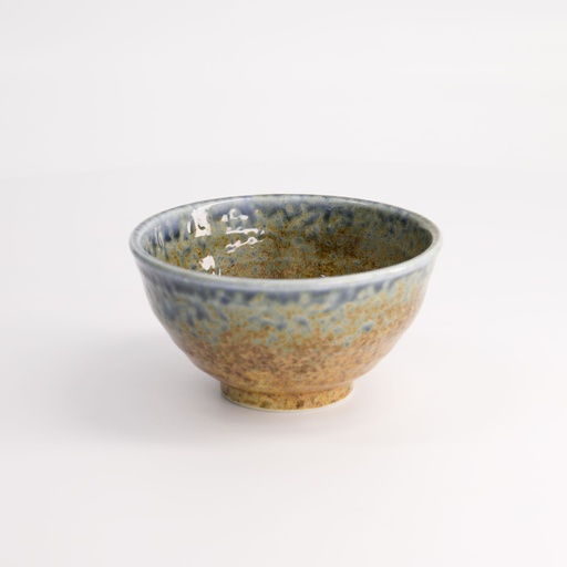[16888] Mino Yaki Reef Blue Bowl 11.8x6.3cm 320ml MS-8017/C 6/72