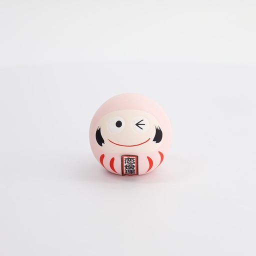 [16915] Daruma Pink Love 6x6x6cm KT10/PD 1/120