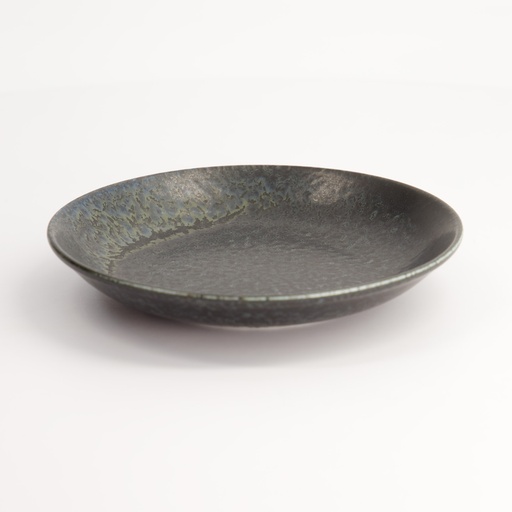 [16920] Onyx Noir Plate 16.8x2.8cm YW-8051/BK 6/72