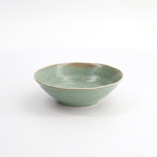 [16925] Vert Sauge Shallow Bowl 14.5x4.4cm 300ml YW-7212/VS 6/96