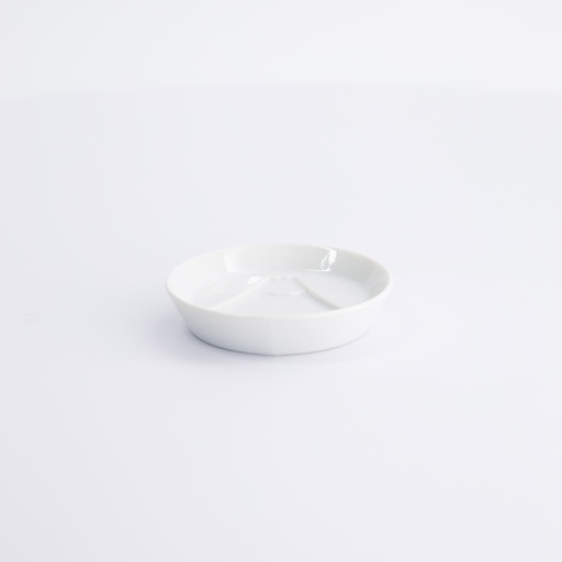 [17081] Sauce Dish 8.2cm Embossed Fuji YW-8058/E 12/288