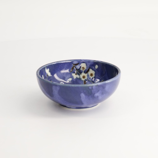 [17308] Blue Sakura Bowl 11.2x4.5cm 200ml YT-9156 12/96