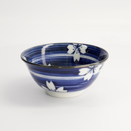 [16524] Mixed Bowls 15x7cm 550ml Hakeme Sakura FK-8445/D 6/48
