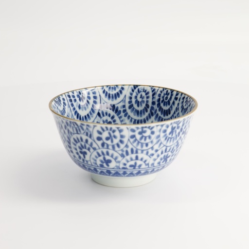 [16536] Mixed Bowls 12.8x6.5cm 400ml Tako Karakusa MU-8459/C 6/48