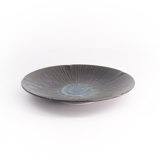 [16388] Sky Blue Plate 21.5x3.1cm TN-7018/B 16388 6/36