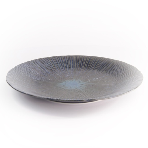 [16389] Sky Blue Plate 28.8x3.3cm TN-7025/B 16389  3/18