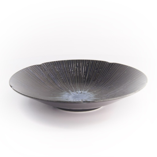 [16391] Sky Blue Deep Plate 24x4.5cm TN-7021/B 16391 6/24