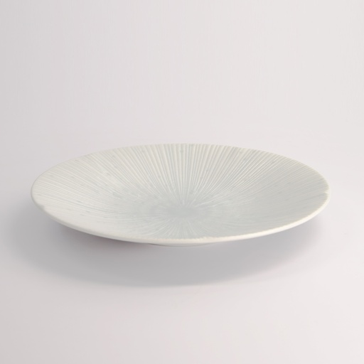 [16395] Sky White Plate 16.5x2.2cm TN-7017/W 16395 6/96