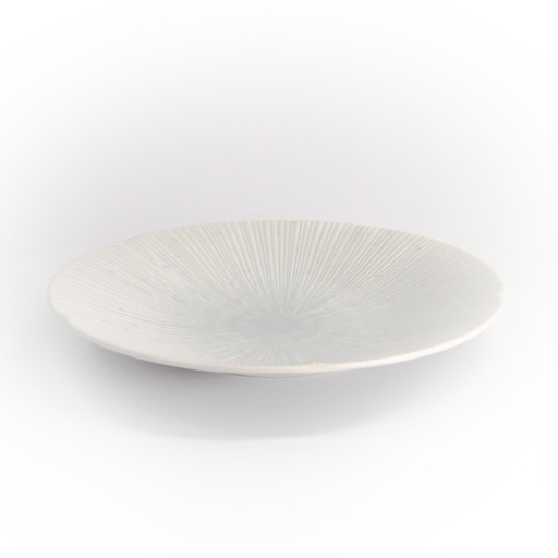 [16395] Sky White Plate 16.5x2.2cm TN-7017/W 16395 6/96